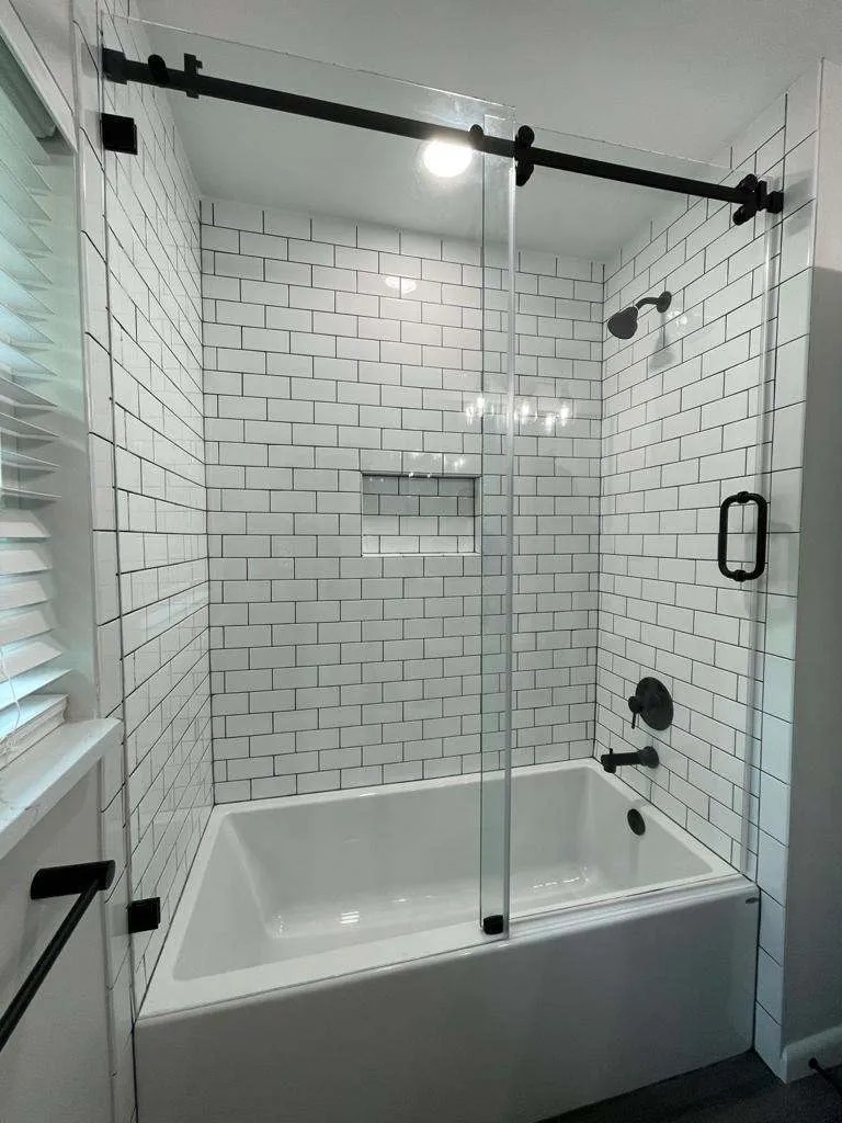Black Profile Shower Glass Partition - Free Local Business Listings ...